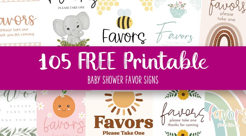 Baby Shower Favor Signs - 105 FREE Signs | Kate & Meri baby-shower-favor-signs-105-free-signs-kate-meri