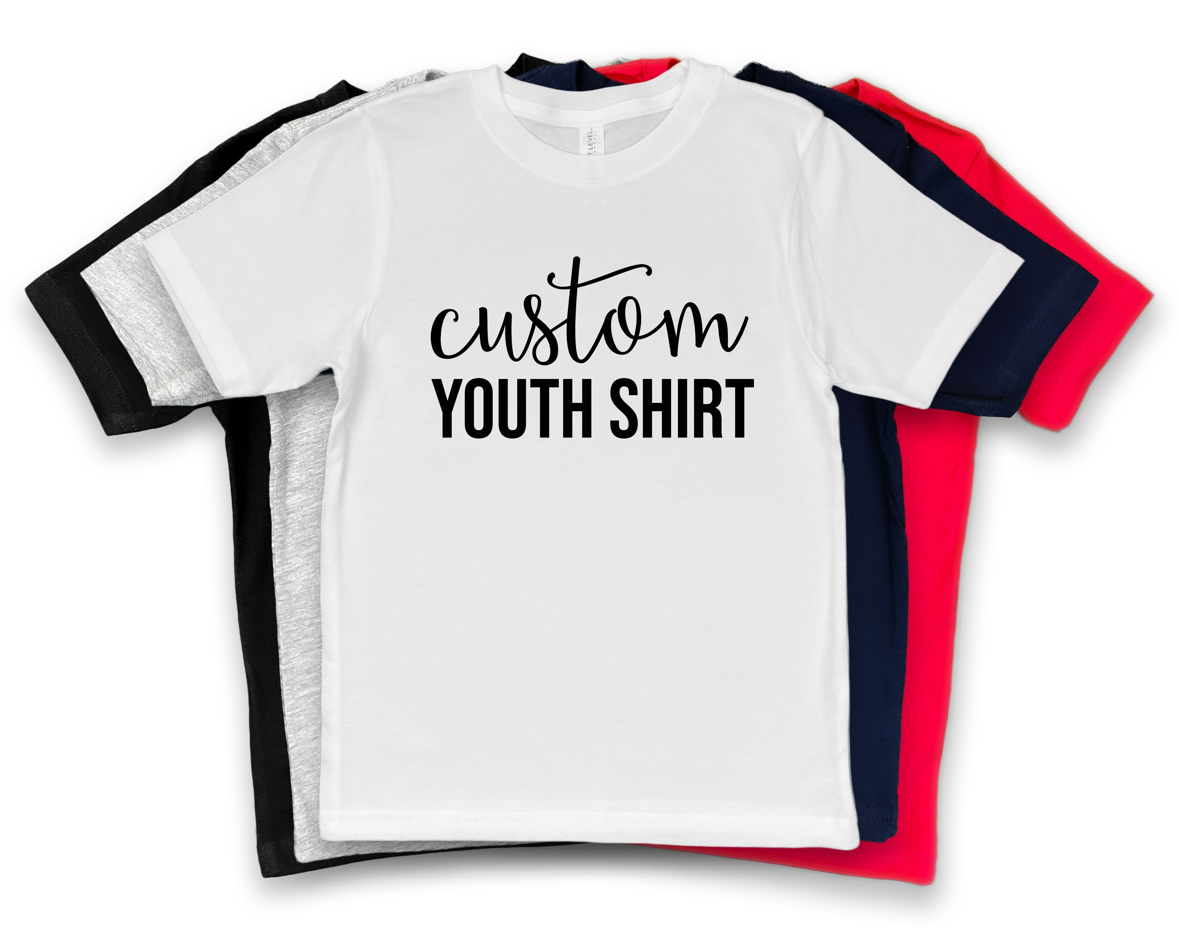 bad morfin kollidere Custom Youth T-Shirt – Kate & Meri