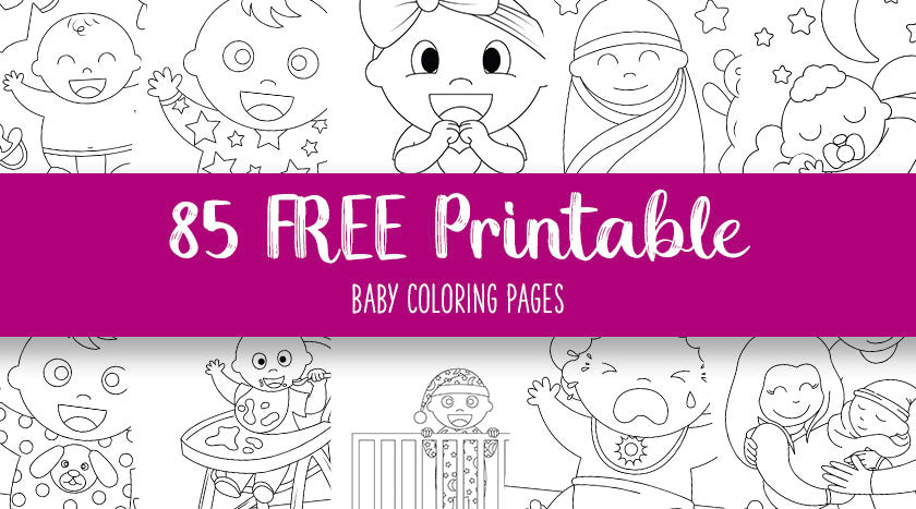 Baby Coloring Pages
