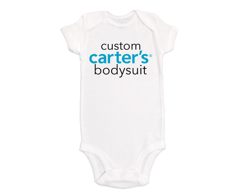 Custom Carters Short Sleeve Bodysuit