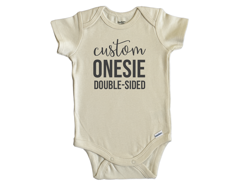 Custom Short Sleeve Onesie