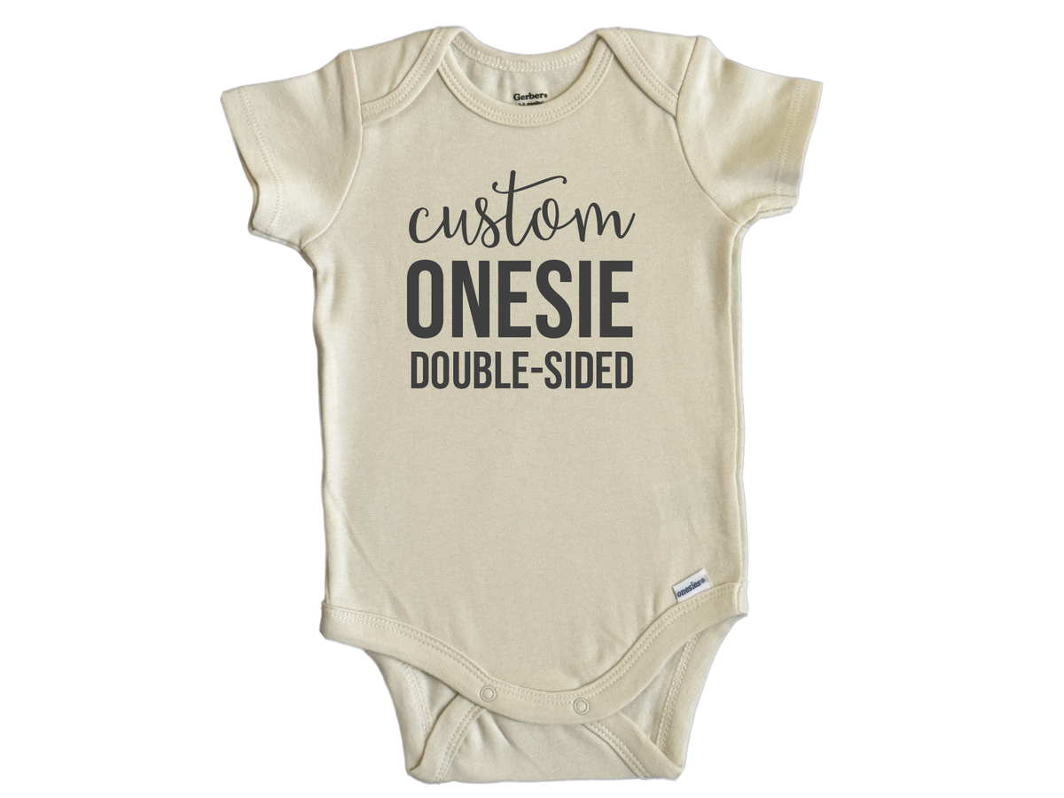 Custom Short Sleeve Onesie