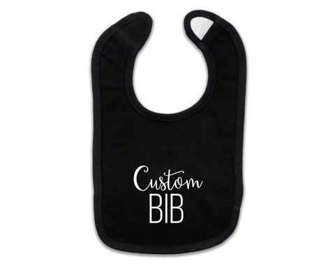 Custom Bib - Black