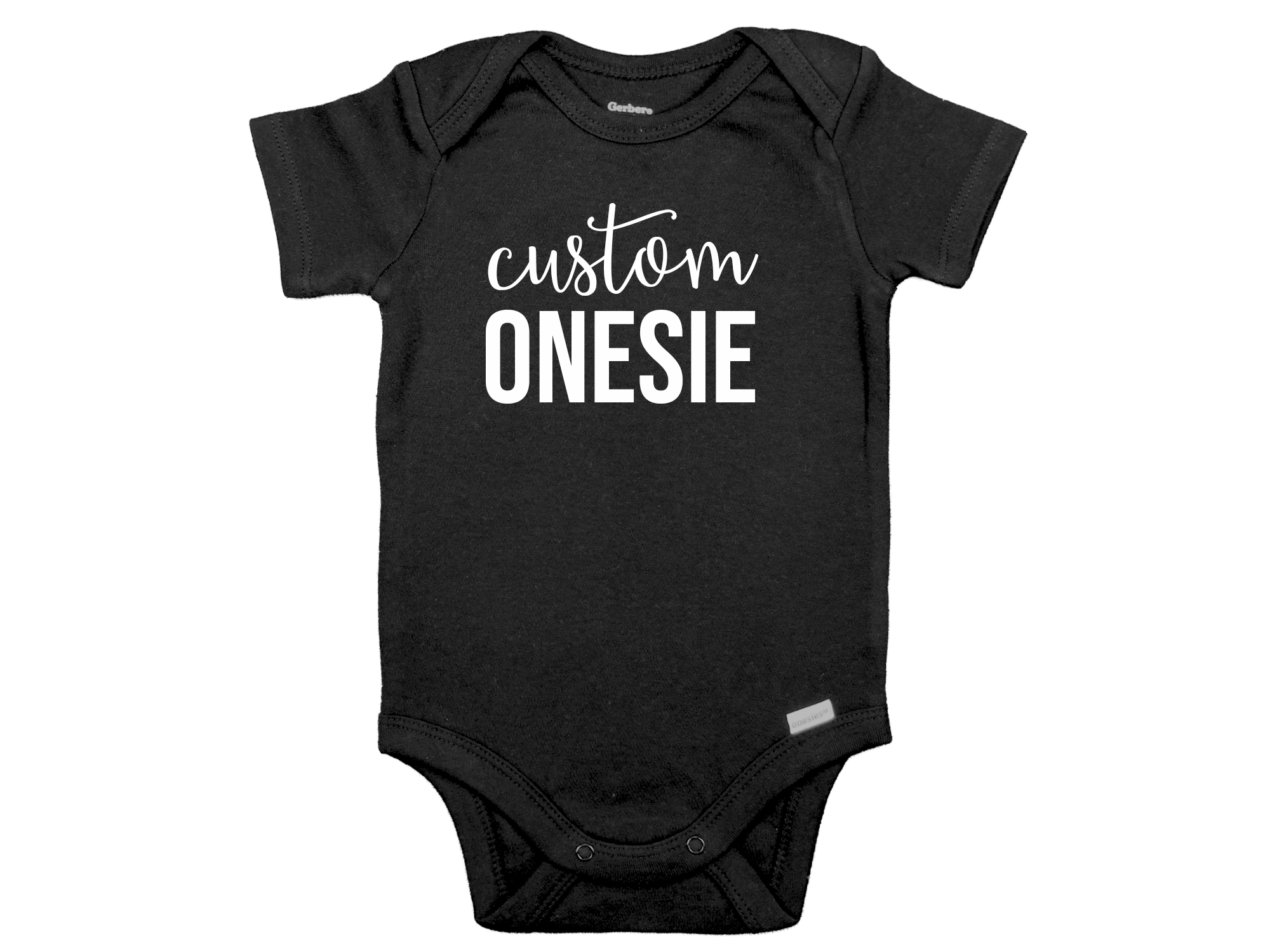 Cheap custom deals onesies