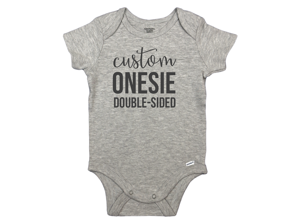 Custom Short Sleeve Onesie