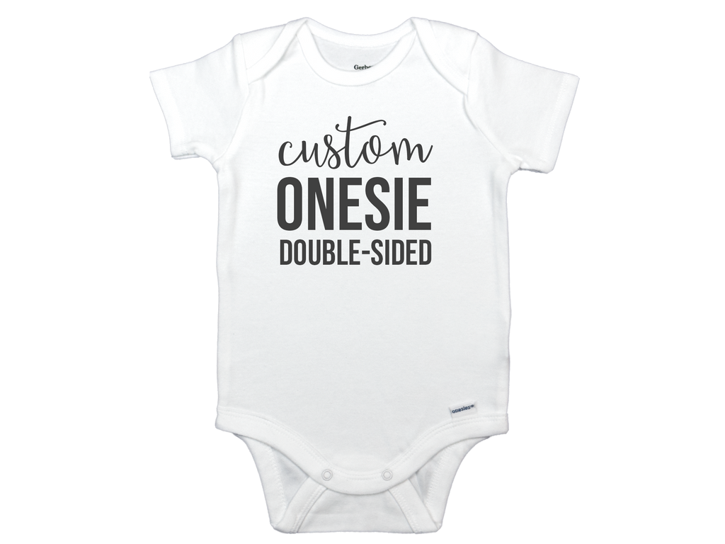 Custom Short Sleeve Onesie