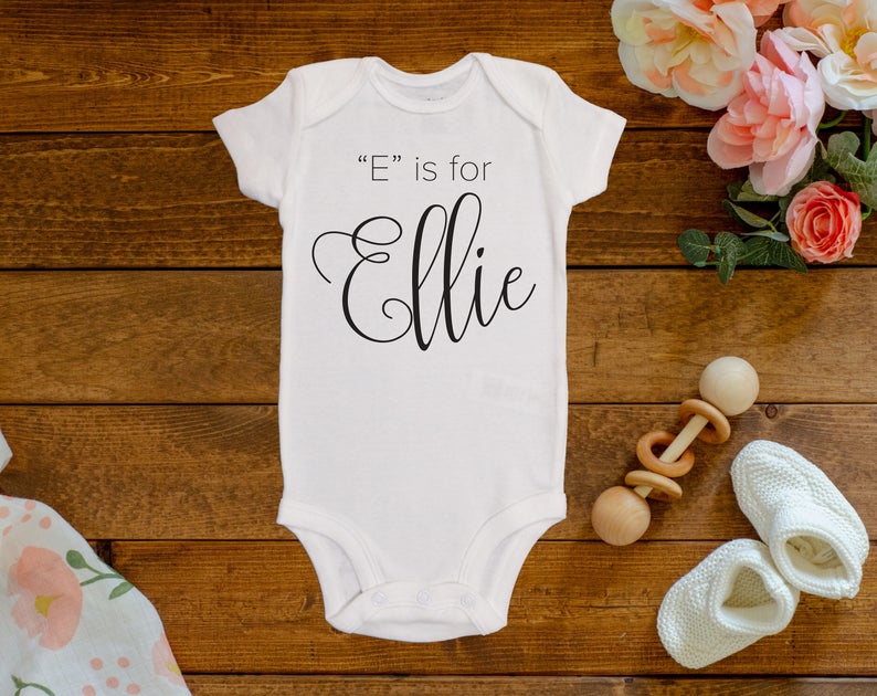 E is for Ellie Onesie©/Bodysuit