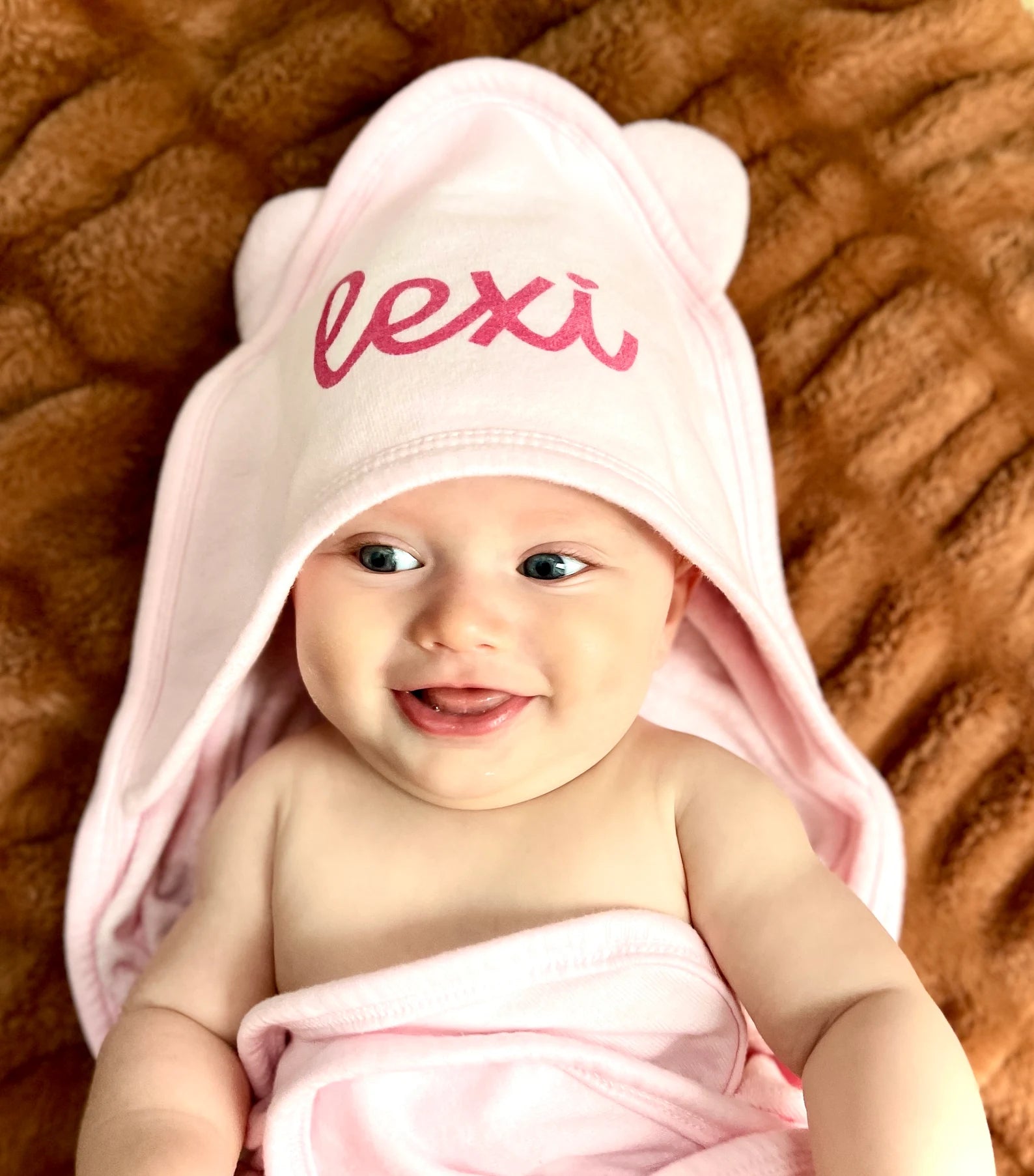 Custom hooded online baby towels
