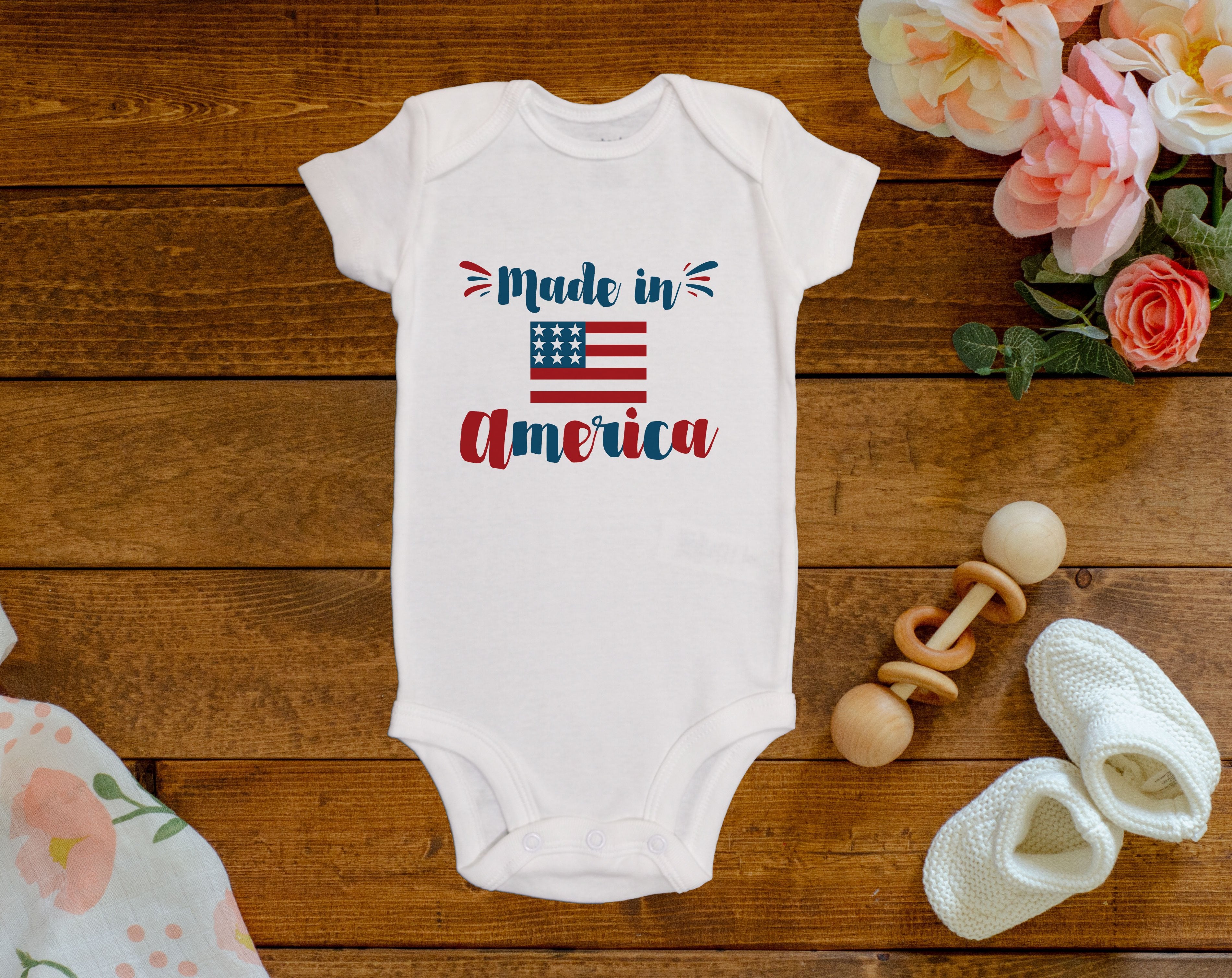 Made In America Onesie©/Bodysuit