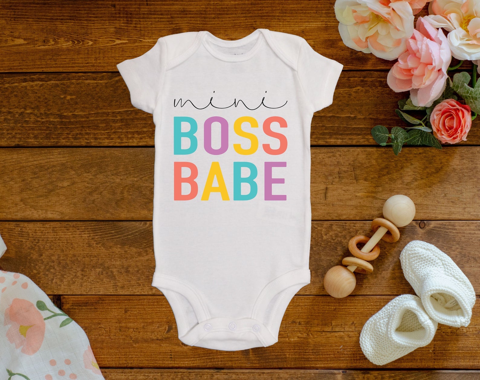 Mini Boss Babe Onesie©/Bodysuit