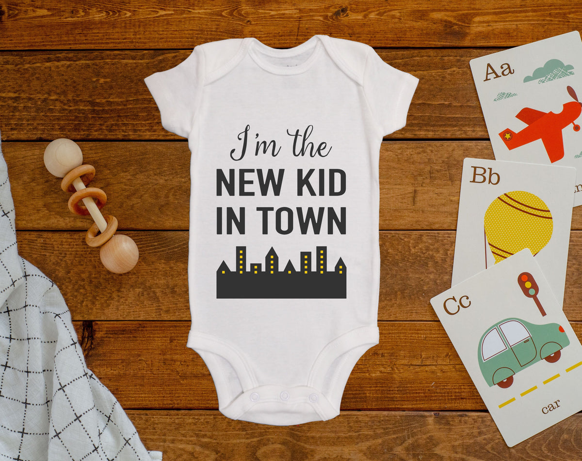 New Kid In Town Onesie©/Bodysuit