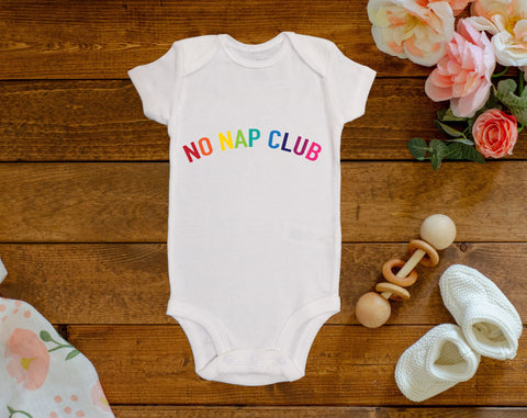 No Nap Club Onesie©/Bodysuit